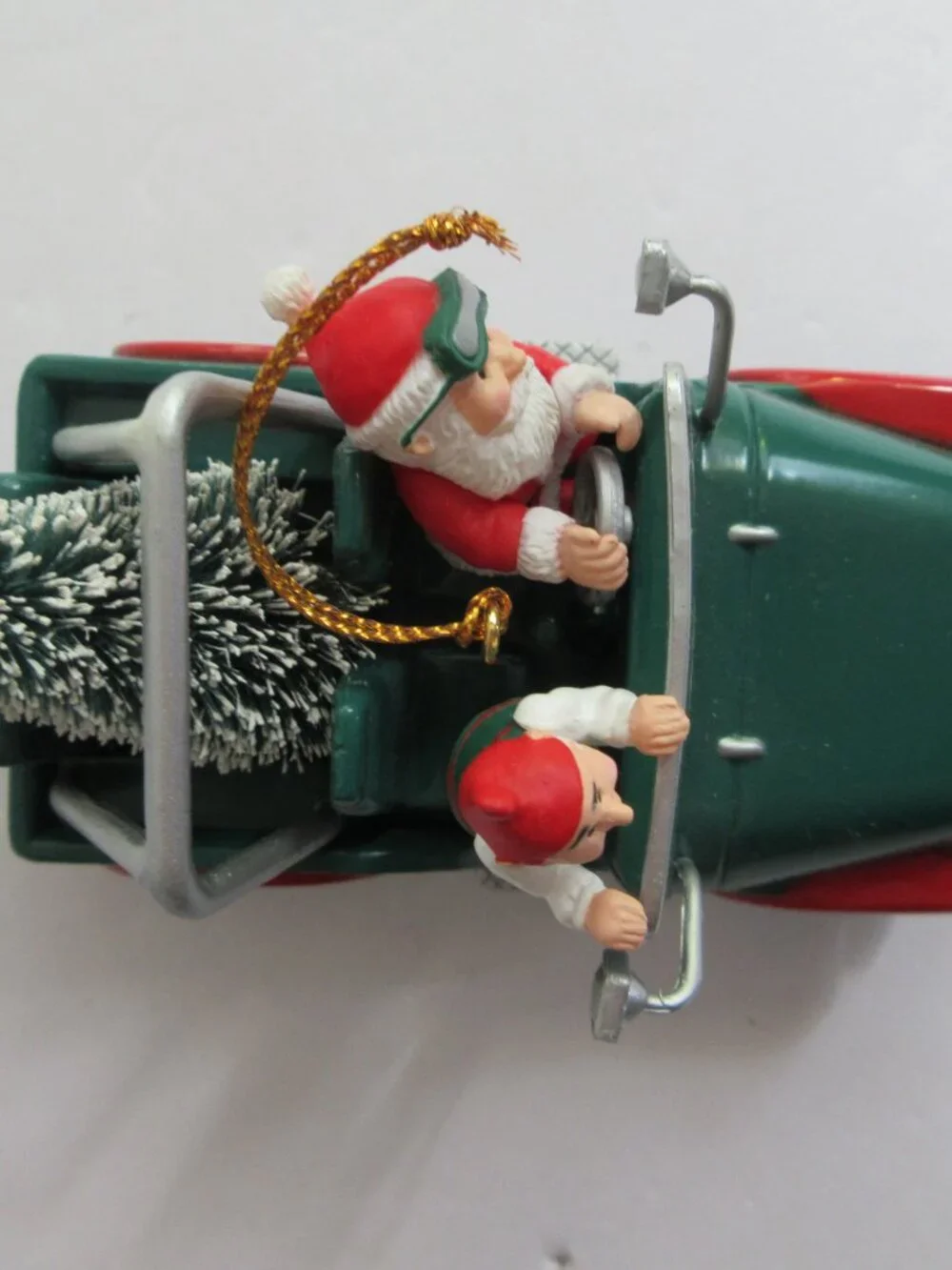 Christmas Charmers Four Wheel Santa First Edition 1992 NEW in Box Natl Rennoc